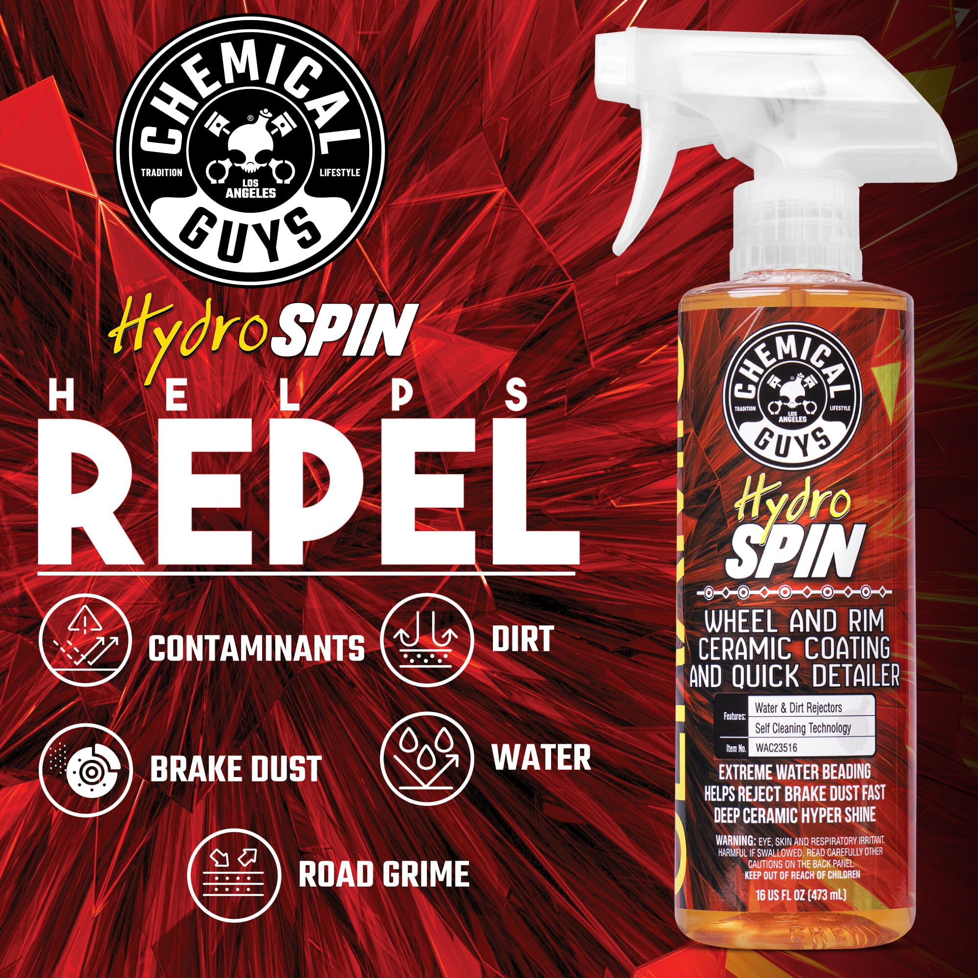 HydroSpin Wheel and Rim Ceramic Coating and Quick Detailer - Image 2