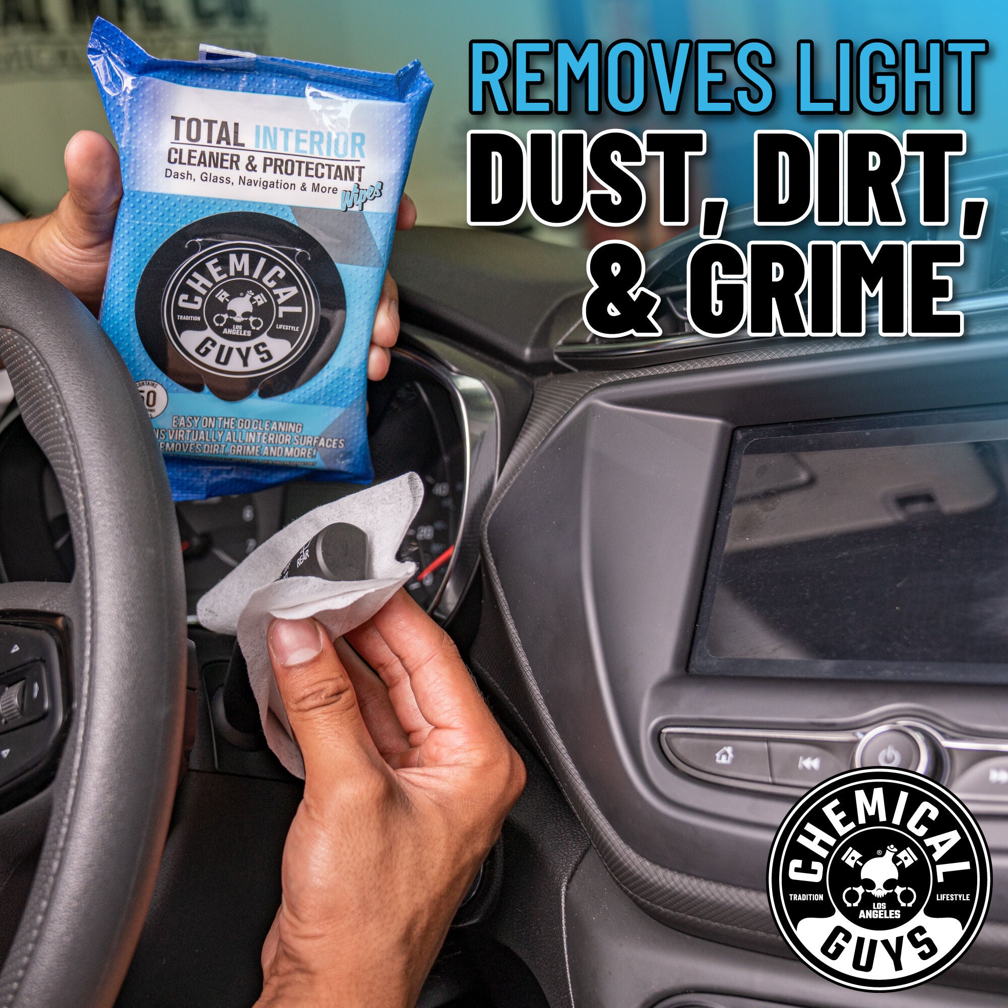 Total Interior Cleaner & Protectant Car Cleaning Wipes - Image 8