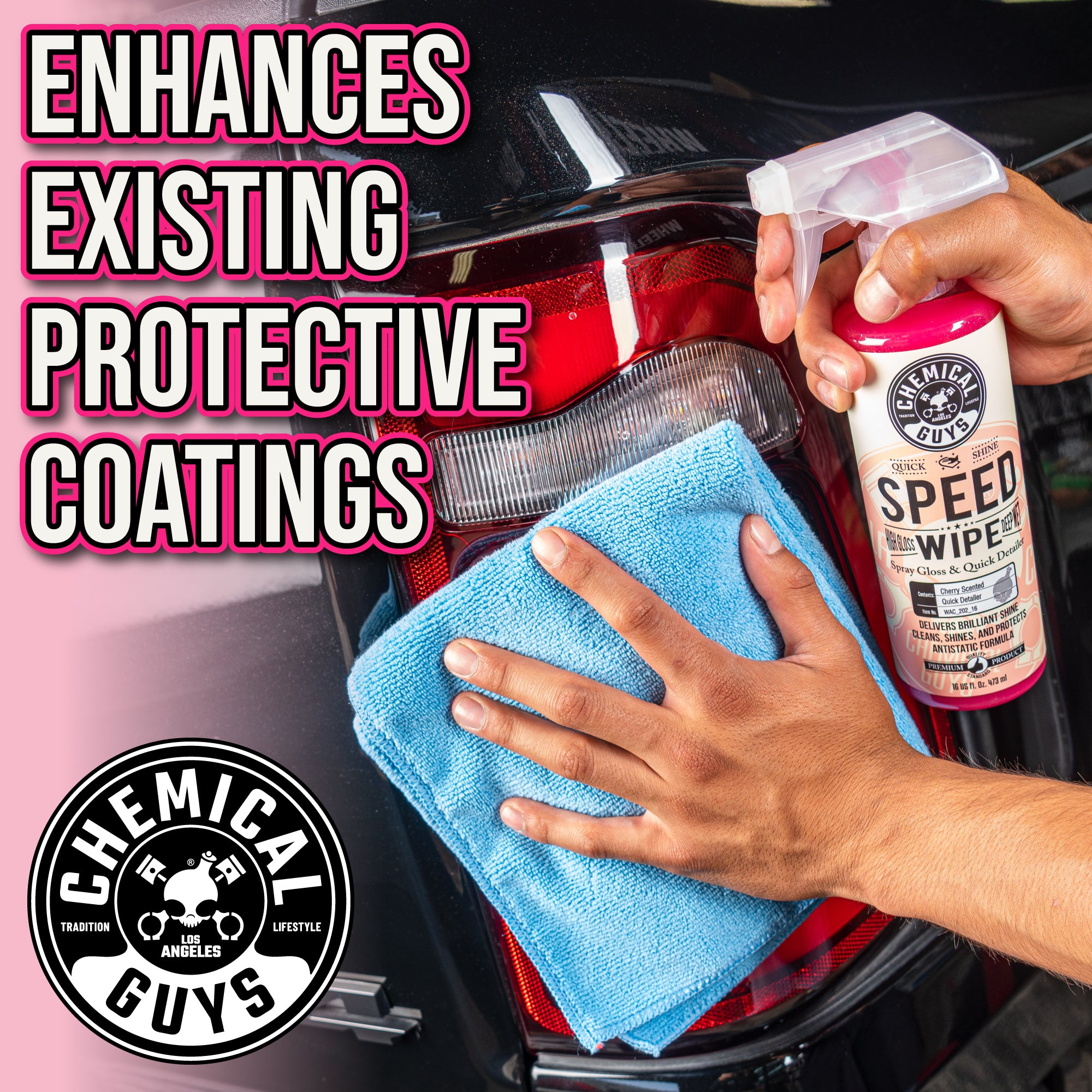 Speed Wipe Quick Detailer & High Shine Spray Gloss - Image 2