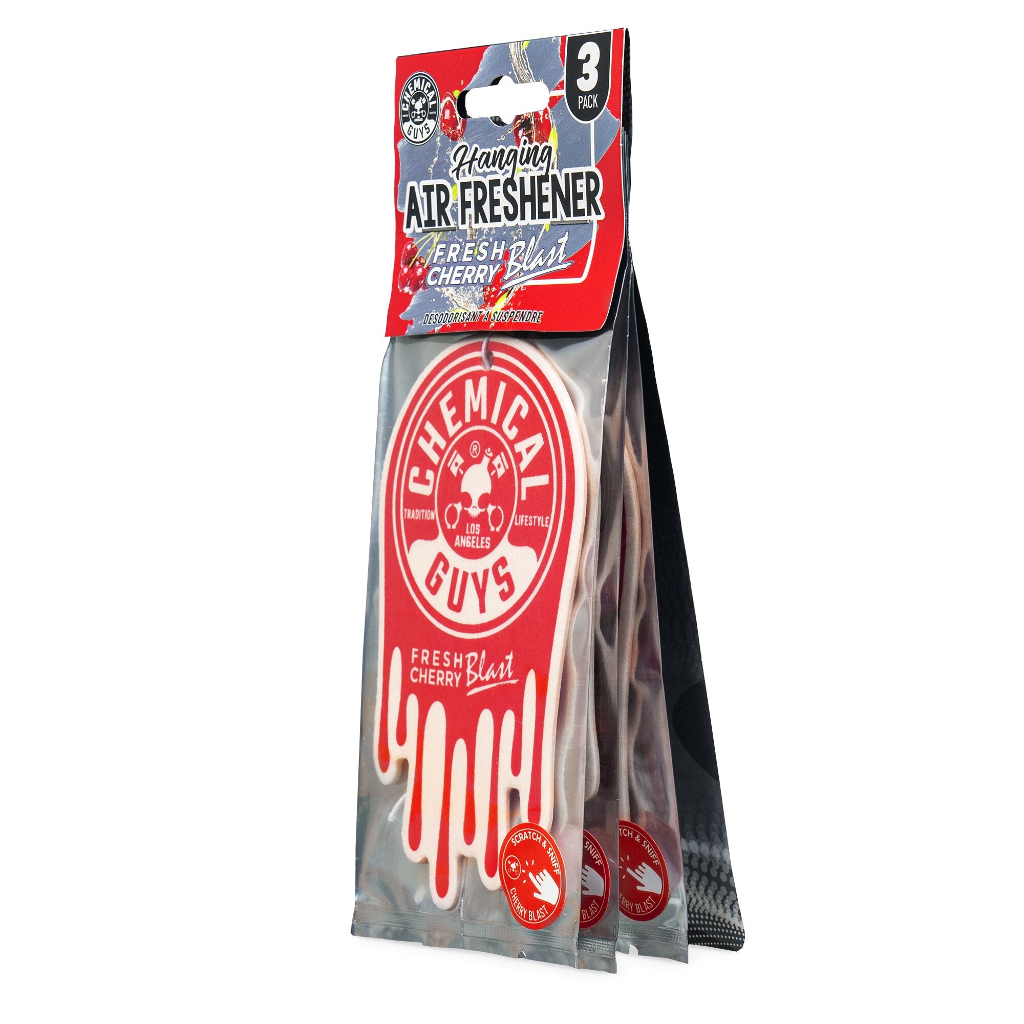 Fresh Cherry Blast Hanging Air Freshener 3-Pack - Image 7