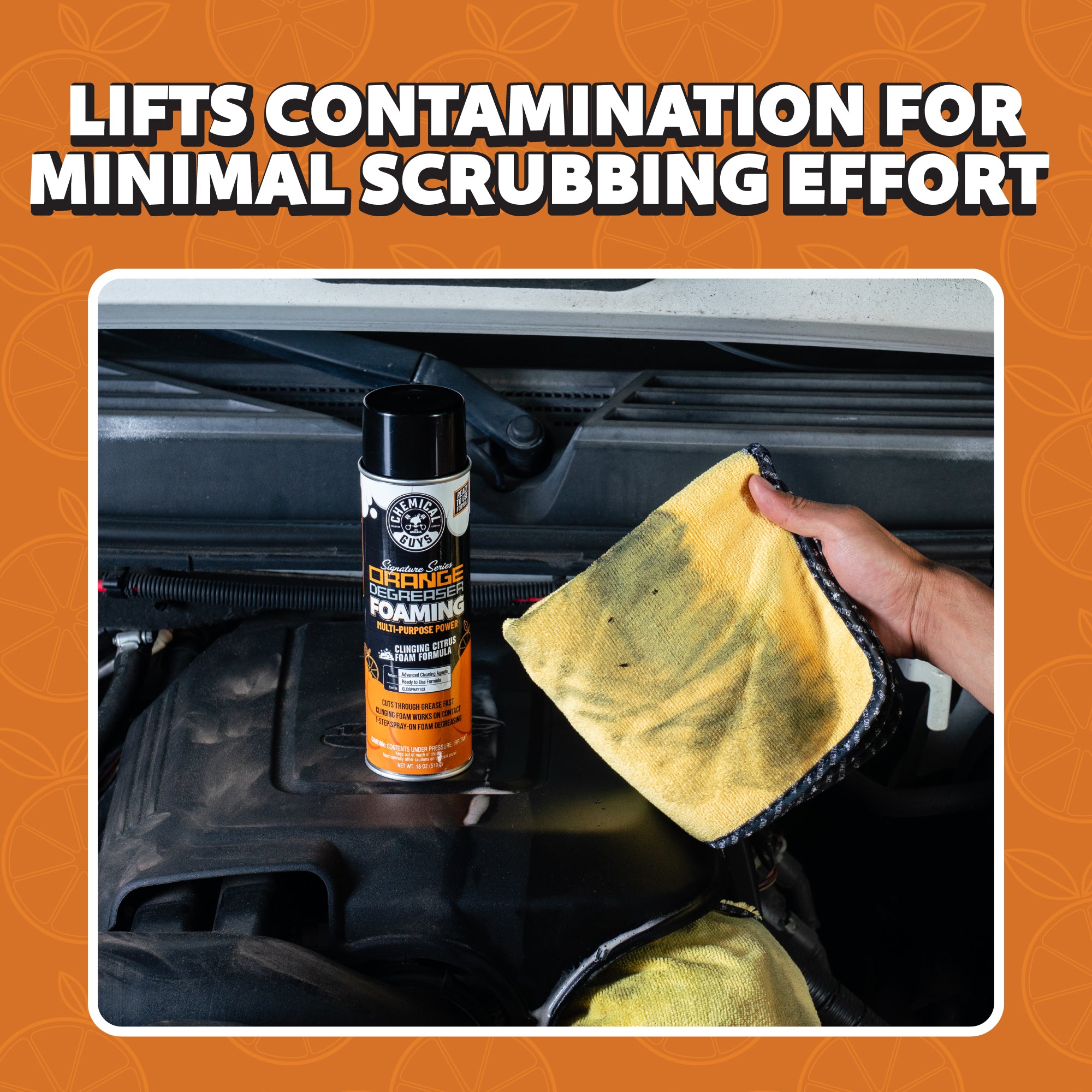 Signature Series Orange Degreaser Foaming Aerosol - Image 3