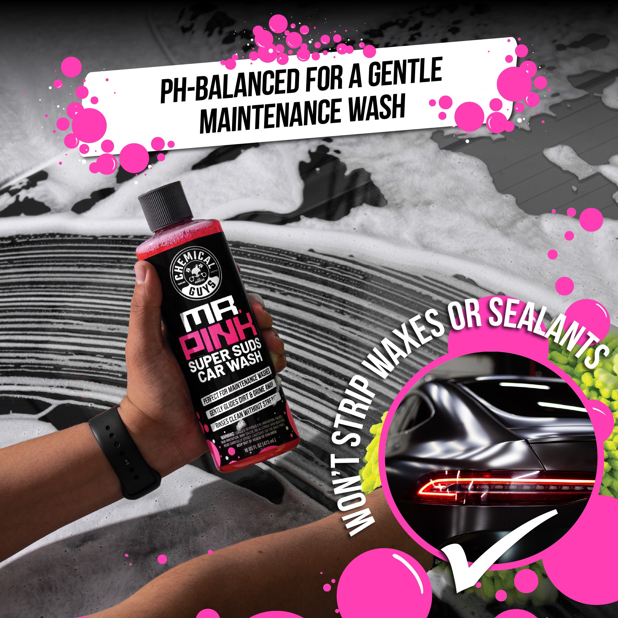 Mr. Pink Car Wash Shampoo - Image 2