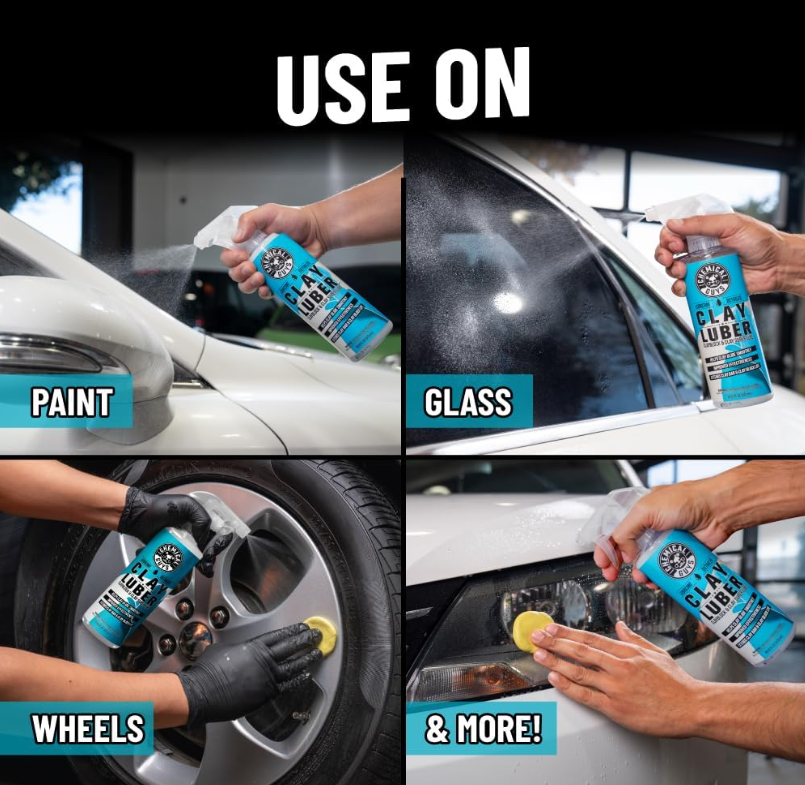 Medium Duty Clay Bar & Luber Synthetic Lubricant Kit Bundle - Image 4