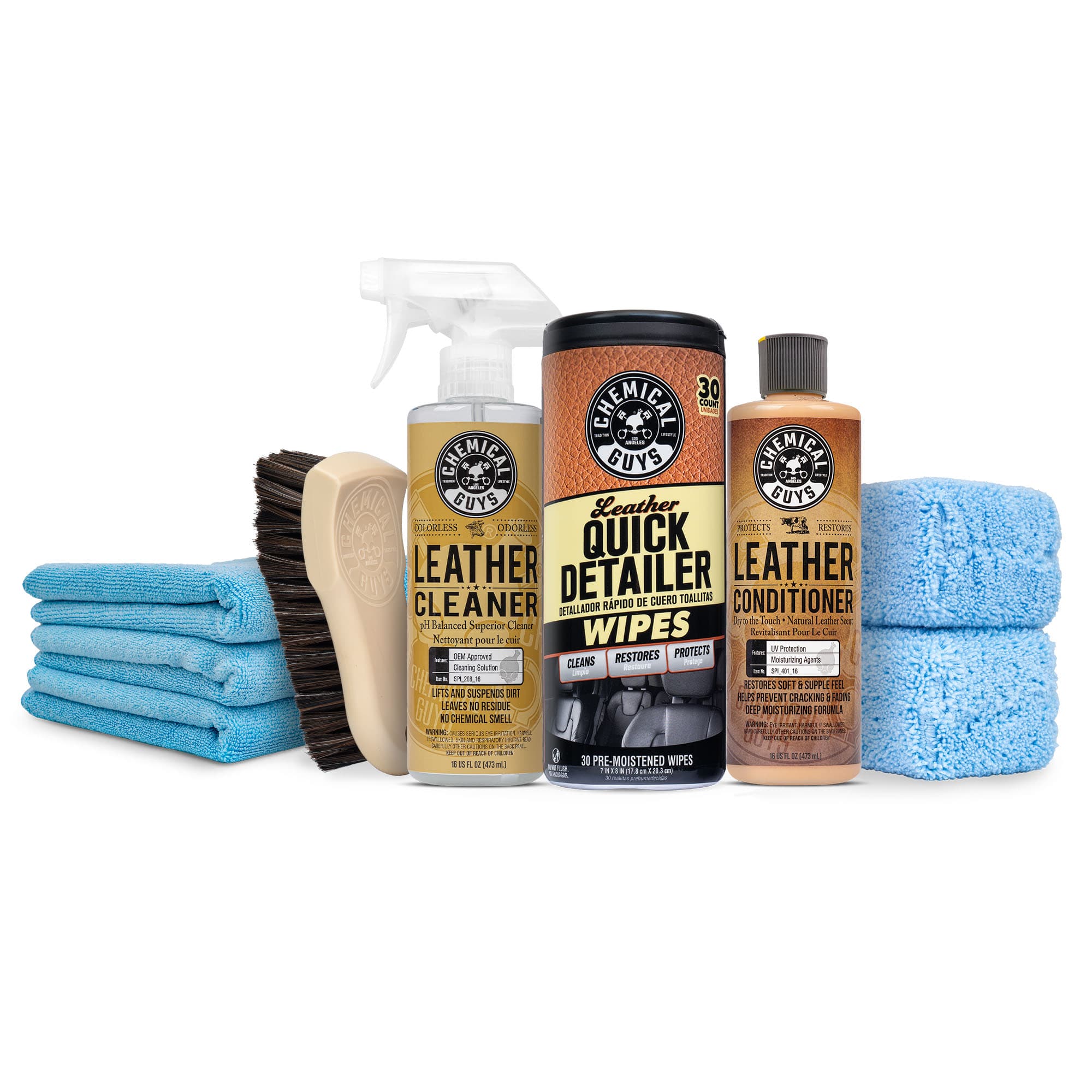 Complete Leather Clean. Condition. & Maintain Kit